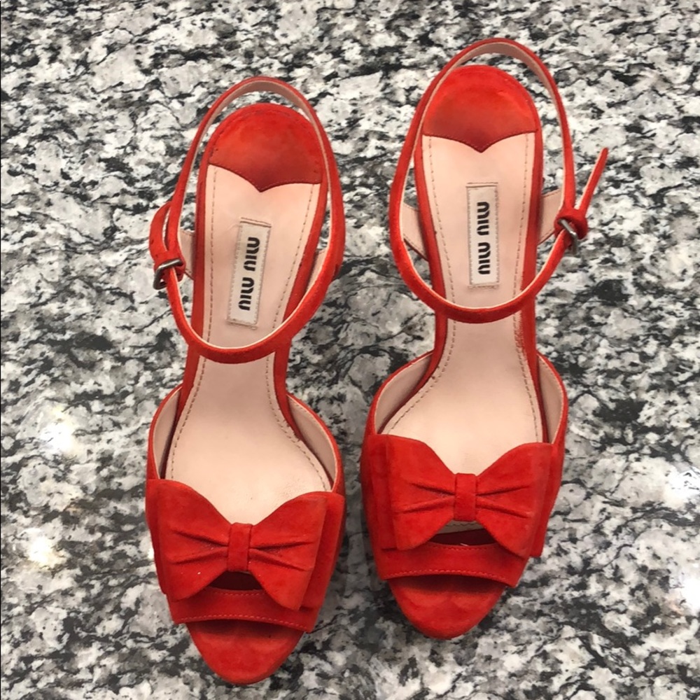 Miu Miu Red Heels